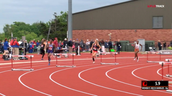 Womens 400m Hurdles Heat 1 