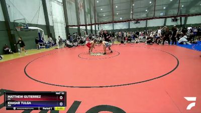 190 lbs Cons. Round 3 - Matthew Gutierrez, CA vs Khasar Tulga, WA