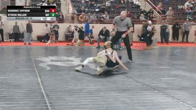 60_B lbs Round Of 16 - Dominic Offner, Quakertown vs Kyson Miller, Mifflin County