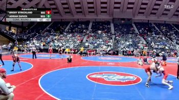 4A-126 lbs Cons. Round 2 - Adrian Zapata, Woodland, Cartersville vs BRODY STRICKLAND, North Oconee
