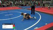 58 lbs Round Of 16 - Jersey Blaylock, Cleveland Take Down Club vs Jaxon Powell, Verdigris Youth Wrestling