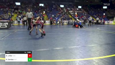 41 lbs Round Of 16 - Ashton Little, Tussey Mountain vs Hayden Zemba, Easton