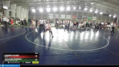 92 lbs Cons. Round 1 - Giovanni Romero, Salem Elite Mat Club vs Jagger Allred, Utah