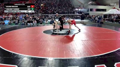 6A 126 lbs Champ. Round 1 - Alijah Macias, Nampa vs Vincent Torrez, Meridian