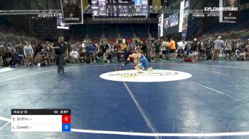 106 lbs Rnd Of 16 - Eli Griffin, Oklahoma vs Lane Cowell, Iowa