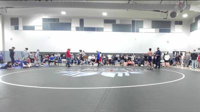 126 lbs Quarterfinal - Cason Johnson, Bartlesville High School vs Atticus Taylor, Moore Middle