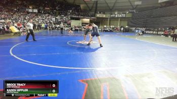 1B/2B 285 Cons. Semi - Kaden Hippler, Kettle Falls vs Brock Tracy, Lind-Ritzville