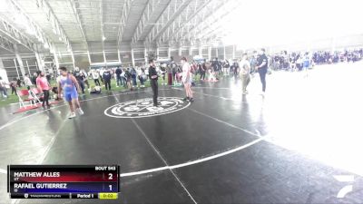 250 lbs Round 1 - Matthew Alles, UT vs Rafael Gutierrez, ID