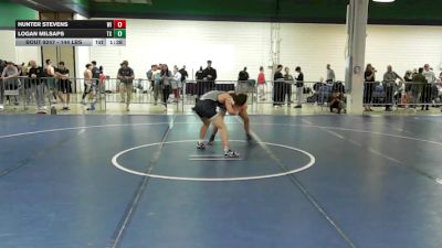 144 lbs Round Of 32 - Hunter Stevens, WI vs Logan Milsaps, TX