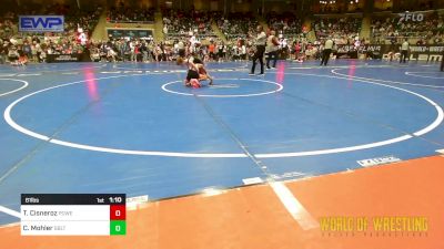 61 lbs Round Of 32 - Thomas Cisneroz, Powerhouse Wrestling vs Crew Mohler, Sebolt Wrestling Academy