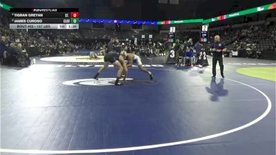 157 lbs Round Of 16 - Tigran Greyan, St. John Bosco (SS) vs James Curoso, Clovis (CS)