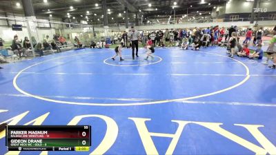 55 lbs Round 3 (6 Team) - Parker Magnum, RALEIGH ARE WRESTLING vs Gideon Drane, GREAT NECK WC - GOLD