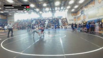 132 lbs Cons. Round 4 - Landon Hill, Caveman vs Sullivan Harkins, Buchholz