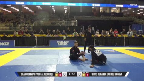 Silvio Duran De Barros Saraiva vs Chairo Olimpio Ivo C. Albuquerqu 2025 Pan Jiu Jitsu IBJJF Championship