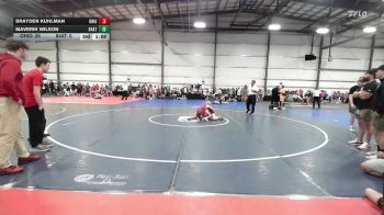 105 lbs Rr Rnd 1 - Mason Mamich, Ohio United - MS vs Mason Hartrum, 84 Athletes - MS