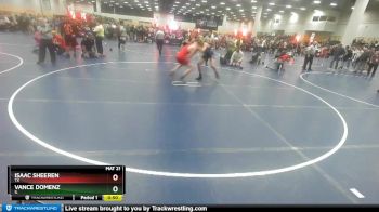 182 lbs Cons. Round 5 - Isaac Sheeren, TX vs Vance Domenz, IL