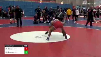 127 lbs Quarterfinal - Cisco Cabrera, Buchanan vs Matthew Terrence, Clovis