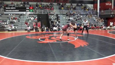 140 lbs 1st Place Match - Mara Smith, Fort Madison vs Khloee Schmidt, Western Dubuque