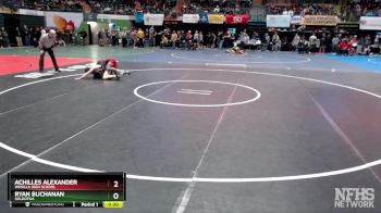 119 lbs Cons. Semi - ACHILLES ALEXANDER, Wasilla High School vs Ryan Buchanan, Soldotna