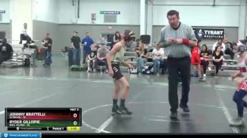 72 lbs Semis (4 Team) - Johnny Brattelli, Scanlan vs Ryder Gillispie, Bull Island