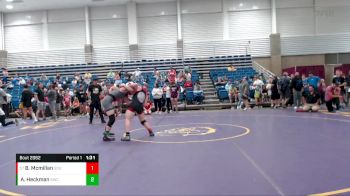 135 lbs Champ. Round 2 - Brayden Mcmillan, Southport vs Adam Heckman, Scrapyard Wrestling Club