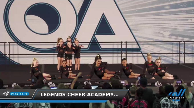 Legends Cheer Academy II - Ante UP! [2022 L1 Tiny 10/29/2022] 2022 COA ...