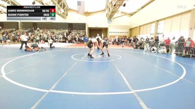 184-H lbs Consi Of 16 #2 - James Bermingham, High Pace Wrestling Club vs Gianni Fuentes, Orchard South WC