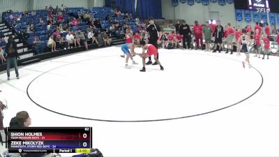 82 lbs Finals (2 Team) - Shion Holmes, Team Missouri Boys vs Zeke Mikolyzk, Minnesota Storm Red Boys