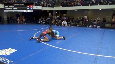 92 lbs Champ. Rd Of 16 - Jace Tiggett, Team Indiana vs Gabriel Jasso, No Nonsense Wrestling