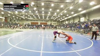 165 lbs Cons. Round 4 - Borese Antropov, RIT vs Jordan Fisher, Hunter