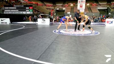 Cadet Boys Lower - 106 lbs Cons. Round 4 - Joshua Ardon, Camarillo High School Wrestling vs Roscoe Juachon