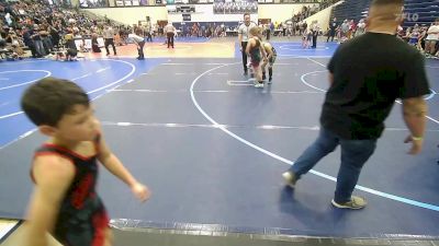 90 lbs Final - Kacen Copeland, Spartan Wrestling Fort Smith vs Dax Dickinson, Springdale Youth Wrestling Club