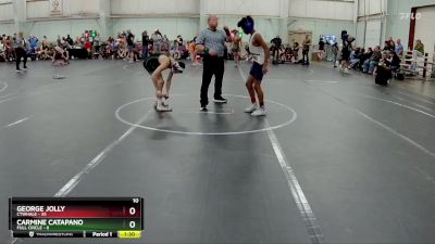 100 lbs Round 4 (8 Team) - George Jolly, CTWHALE vs Carmine Catapano, Full Circle