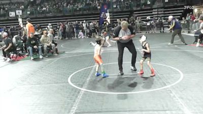 41 lbs Consi Of 8 #1 - Lincoln Savage, All I See Is Gold Academy vs Samson Rooney, Dumont Rec. Wrestling