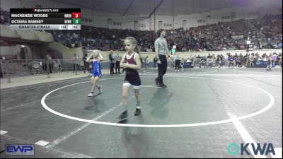 46 lbs Quarterfinal - Emilee Galetka, Viking Wrestling Club vs Liliana Villavicencio, Ardmore Takedown Club