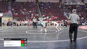145 lbs Consolation - Bailey Gimbor, Hamburg Area Hs vs Simon Slahtovsky, Burrell Hs