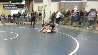 150 lbs Consi Of 64 #1 - Micah McCaskill, TX vs Carlos Valdiviezo, CA