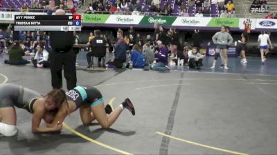 110 lbs Placement Matches (16 Team) - Avy Perez, William Penn vs Tristan Nitta, Grand View