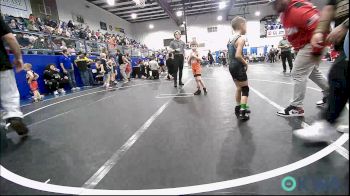 52 lbs Quarterfinal - Crew Doty, Lexington Wrestling Club vs Kasen Loughridge, Duncan Demon Wrestling