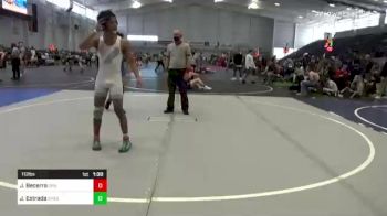 113 lbs Semifinal - Johnny Becerra, Driller WC vs Jacob Estrada, Shed Wrestling