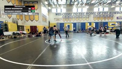 285 lbs Round 4 (8 Team) - Raymundo Romero, Kongkrete WC vs Lennox Washington, Team Kong