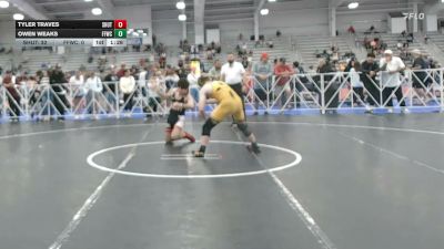 145 lbs Rr Rnd 3 - Tyler Traves, Team Shutt Rioux - HSB vs Owen Weaks, Faith & Fellowship Wrestling Club - HSB