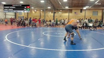 285 lbs Cons. Round 4 - Forest Howell, North Idaho College vs Cody Vance, Treasure Valley Community College