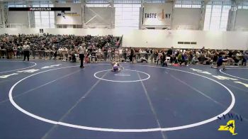 66 lbs Cons. Round 2 - Matthew Colmenero, Purple Eagles Wrestling Academy vs Blaze Gaudioso, LeRoy Wrestling Club