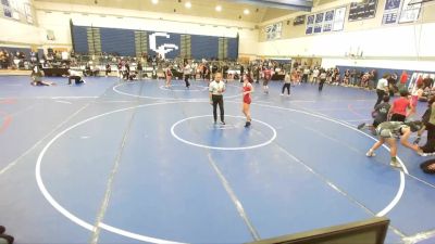 110 lbs Semifinal - Jocelyn Torres, Threshold Wrestling Club vs Tessa Fortenbaugh, Canyon High School
