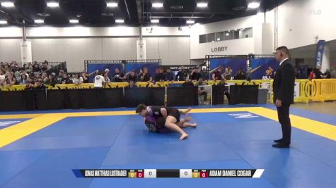 Jonas Matthias Lustbader vs Armin Douzali 2024 World IBJJF Jiu-Jitsu No-Gi Championship