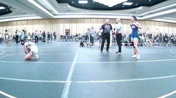 130 lbs Consi Of 32 #2 - Kiley Kaiser, Okanogan Underground WC vs Evelyn Scott, Deer Park