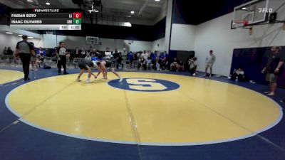 115 lbs 1st Place Match - Isaac Olivares, Hesperia Wrestling vs Fabian Soto, Los Altos