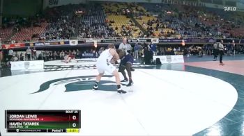197 lbs Placement Matches (16 Team) - Jordan Lewis, Wisconsin-Whitewater vs Haven Tatarek, Castleton