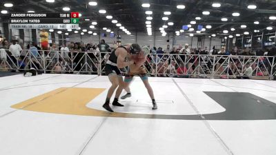 170 lbs Rr Rnd 3 - Zander Ferguson, Nebraska Blue - HSB vs Braylon Yates, Carolina Mat Mavericks - HSB